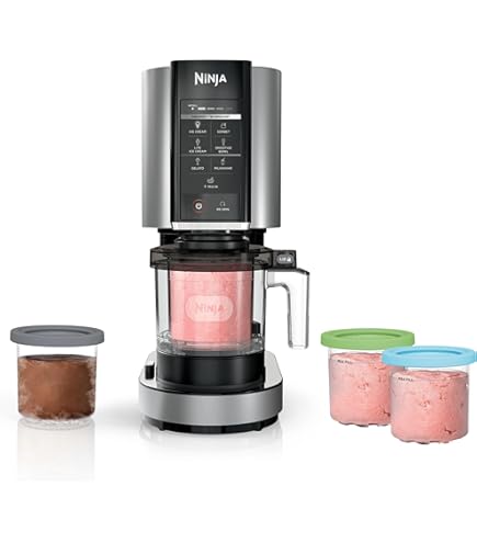 Amazon.com: Ninja NC501 CREAMi Deluxe 11-in-1 Ice Cream